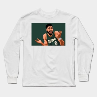 Jayson Tatum Long Sleeve T-Shirt